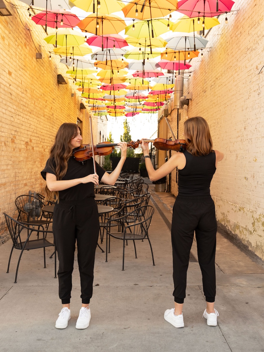 Double Treble Twins performing